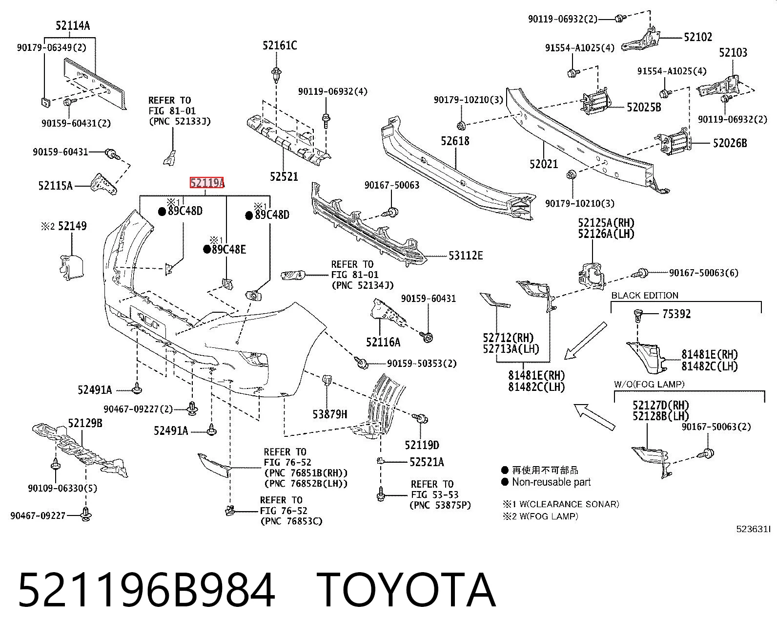 521196B984 Toyota