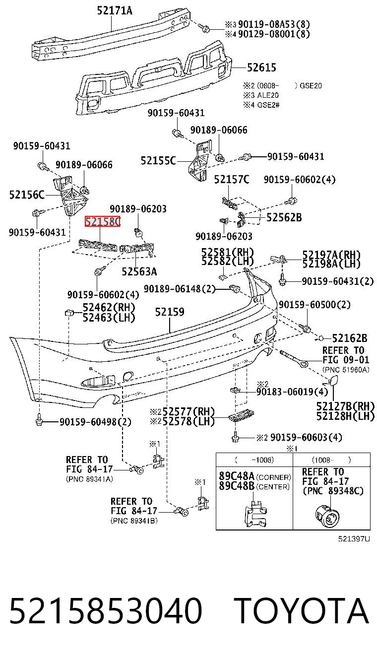 5215853040 Toyota