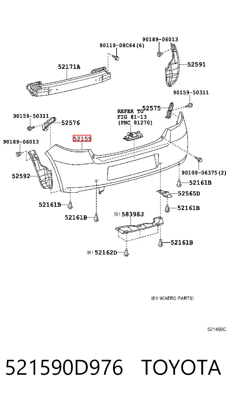  para Toyota Yaris  (SP90)