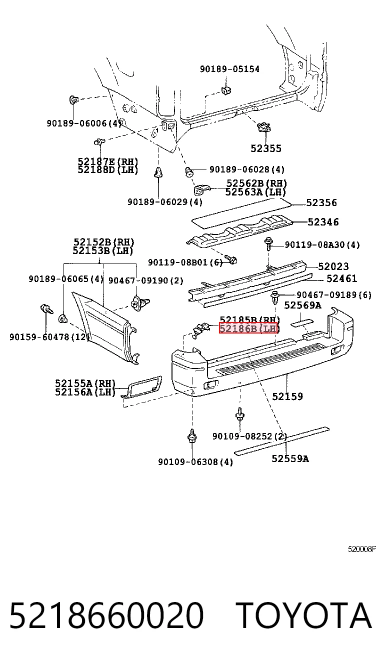 5218660020 Toyota