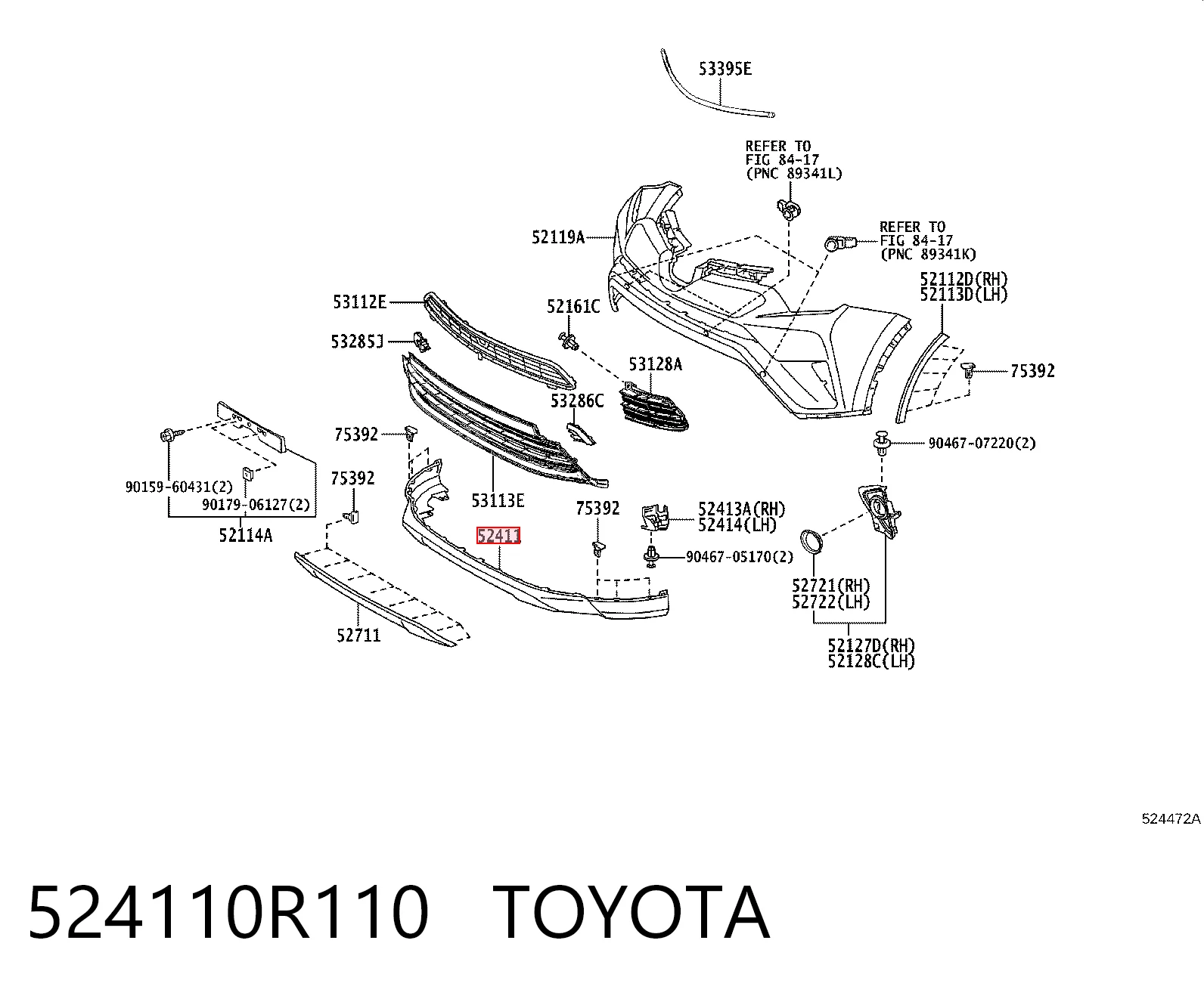 524110R110 Toyota
