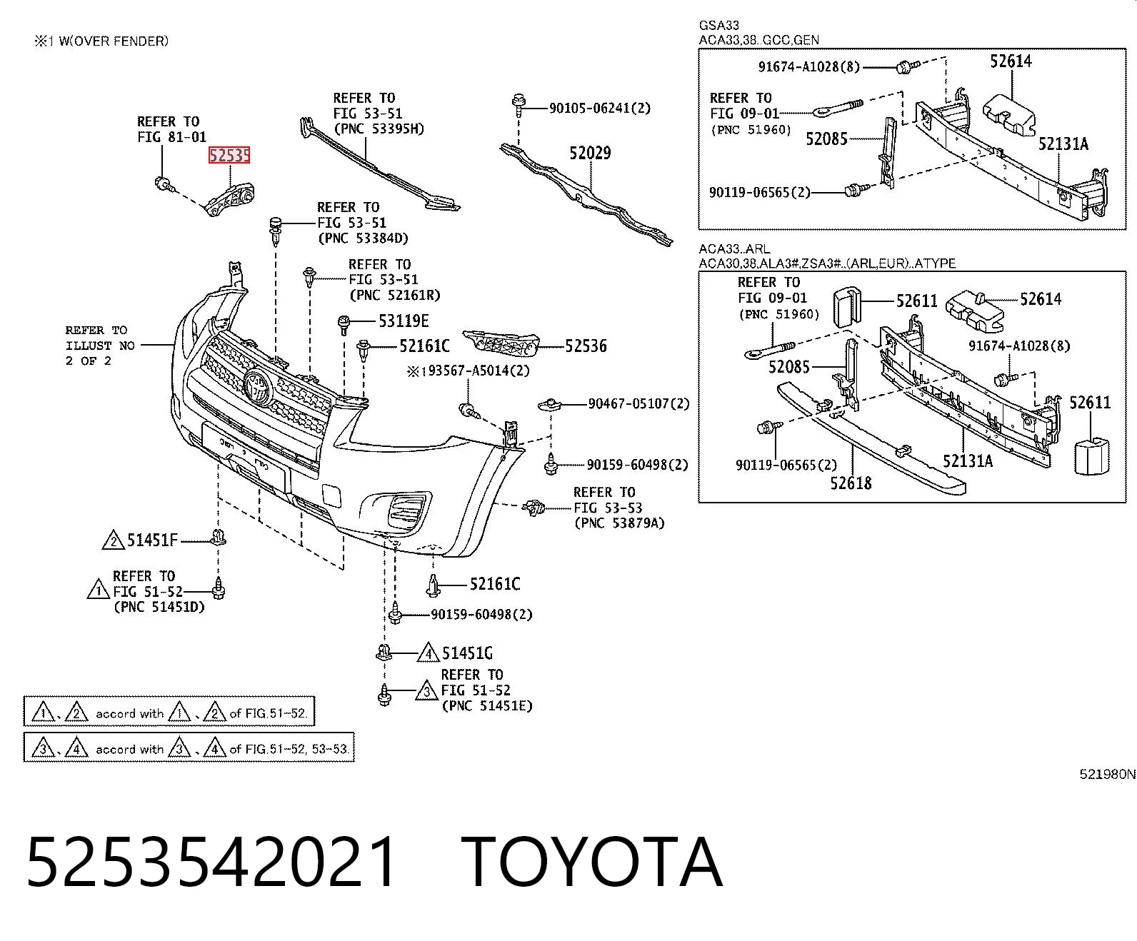 5253542021 Toyota