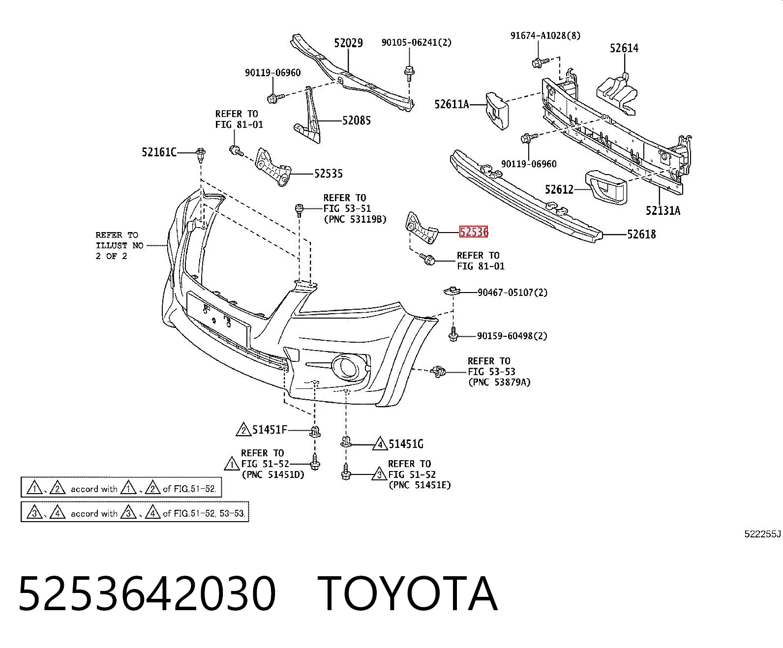 5253642030 Toyota