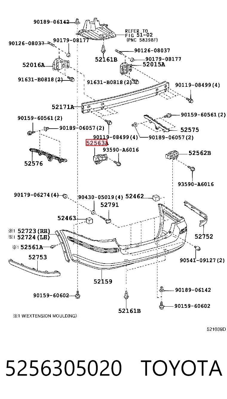 5256305020 Toyota