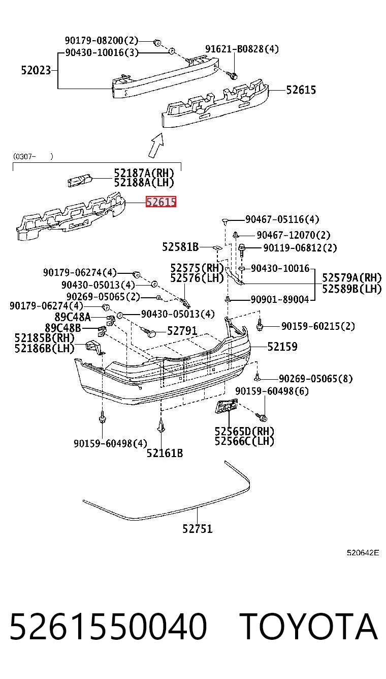 5261550040 Toyota