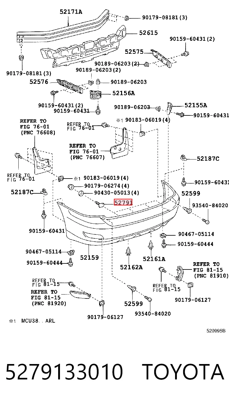 5279133010 Toyota
