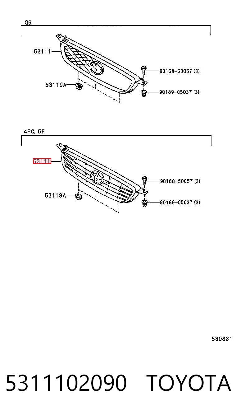 5311102090 Toyota