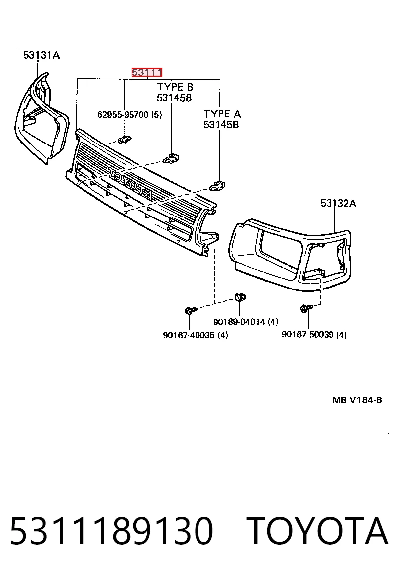 5311189130 Toyota