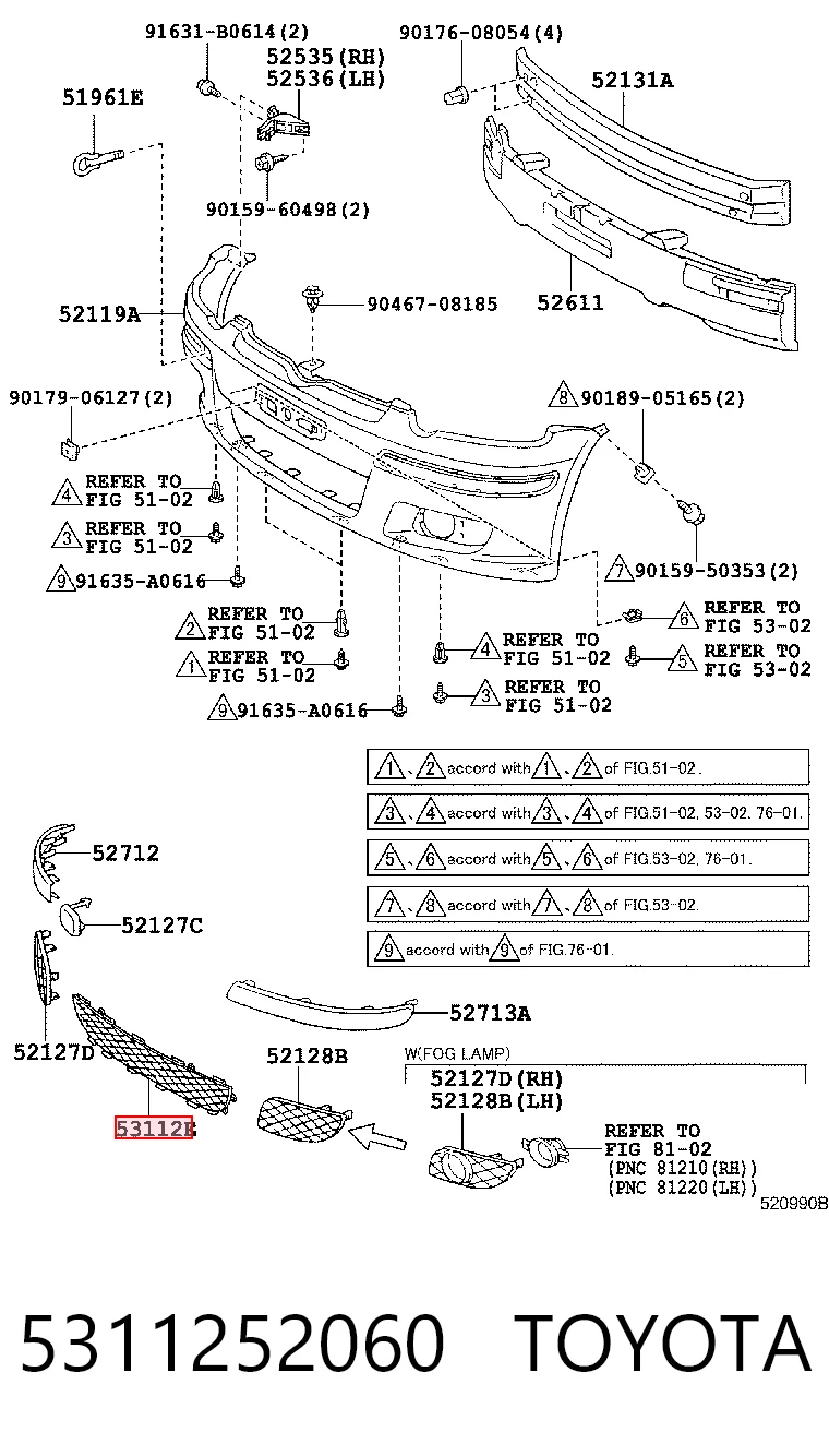 5311252060 Toyota