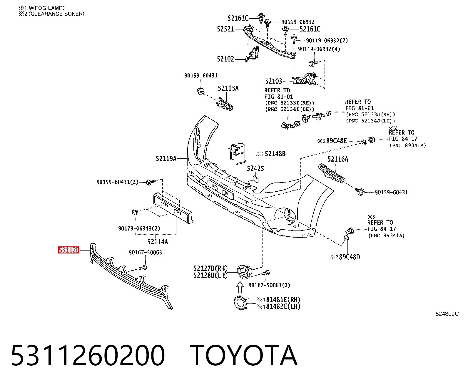 5311260200 Toyota