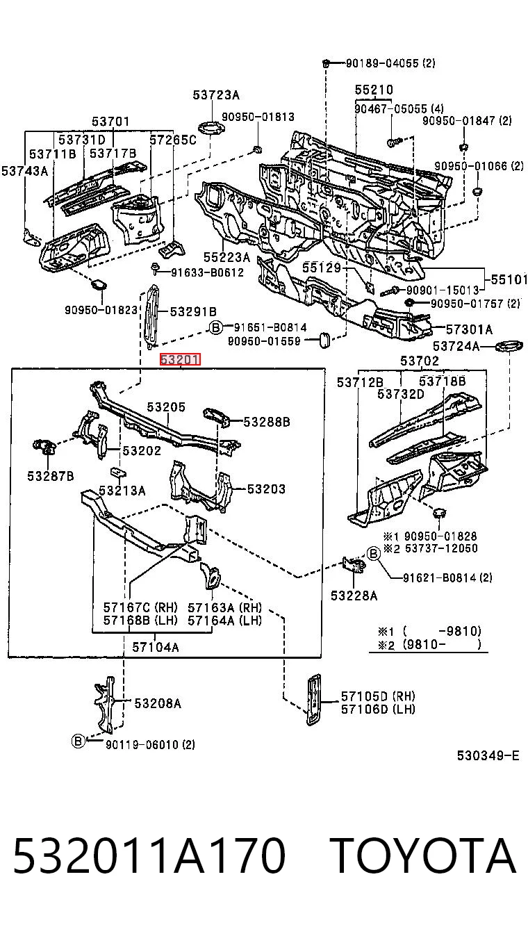 532011A170 Toyota