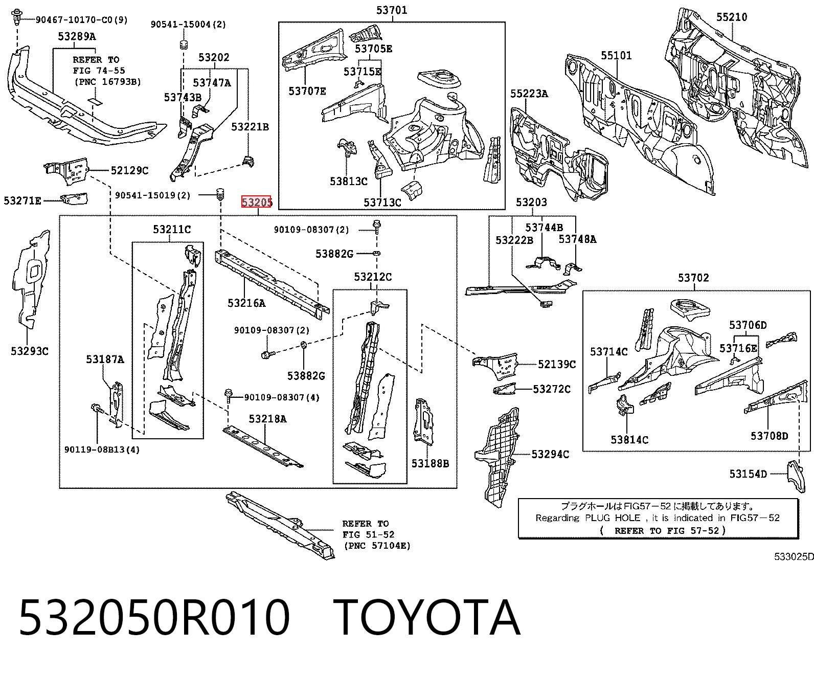 Suporte do radiador montado (painel de montagem de fixação das luzes) Toyota RAV4 preço, a partir de 107,80 USD