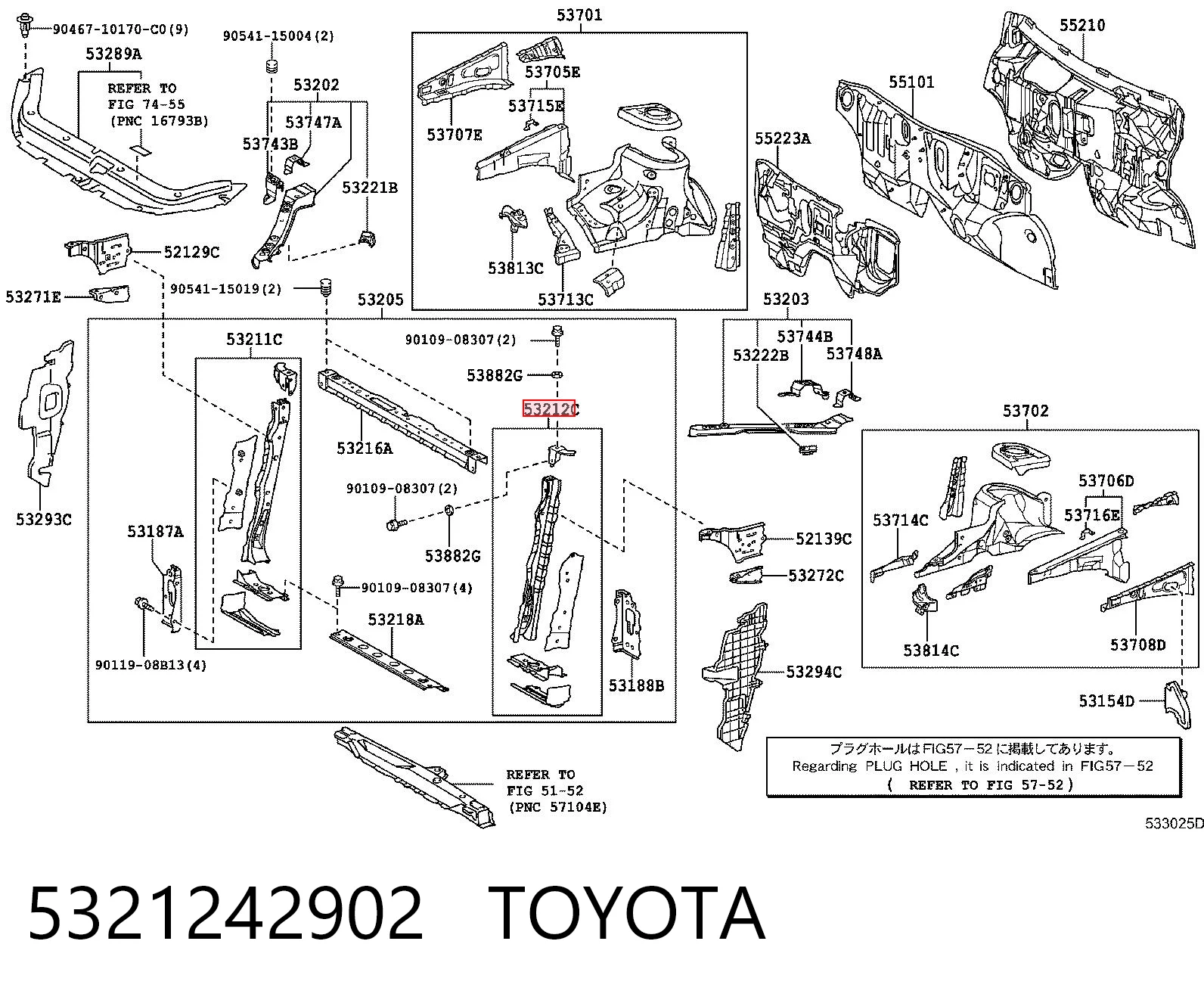5321242902 Toyota