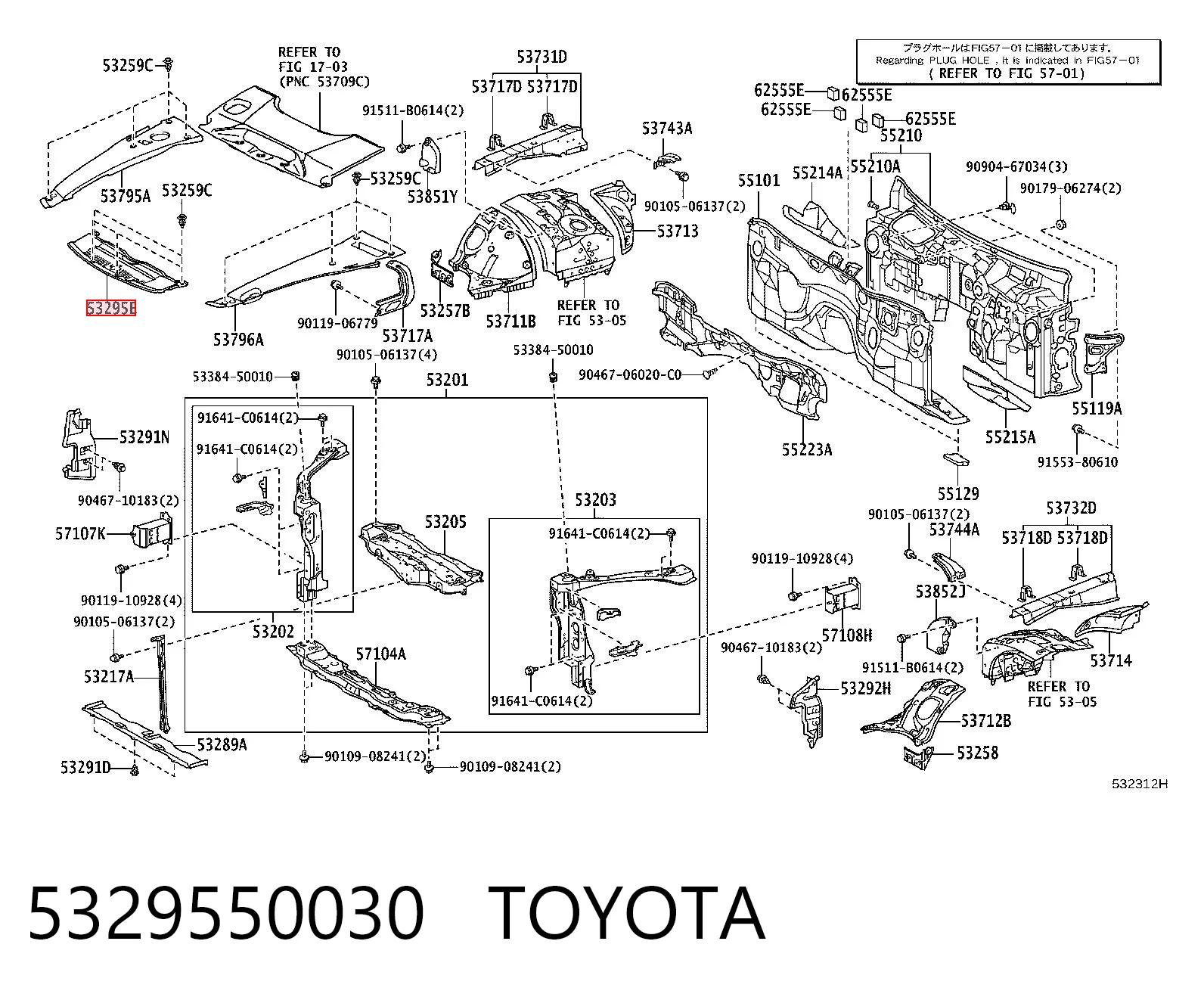 5329550030 Toyota