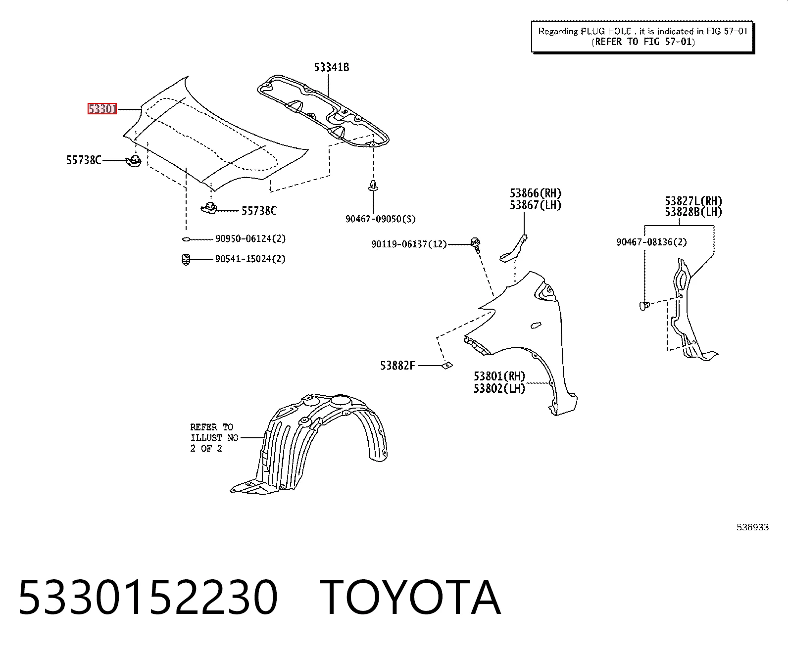 Capota para Toyota Yaris  SP90