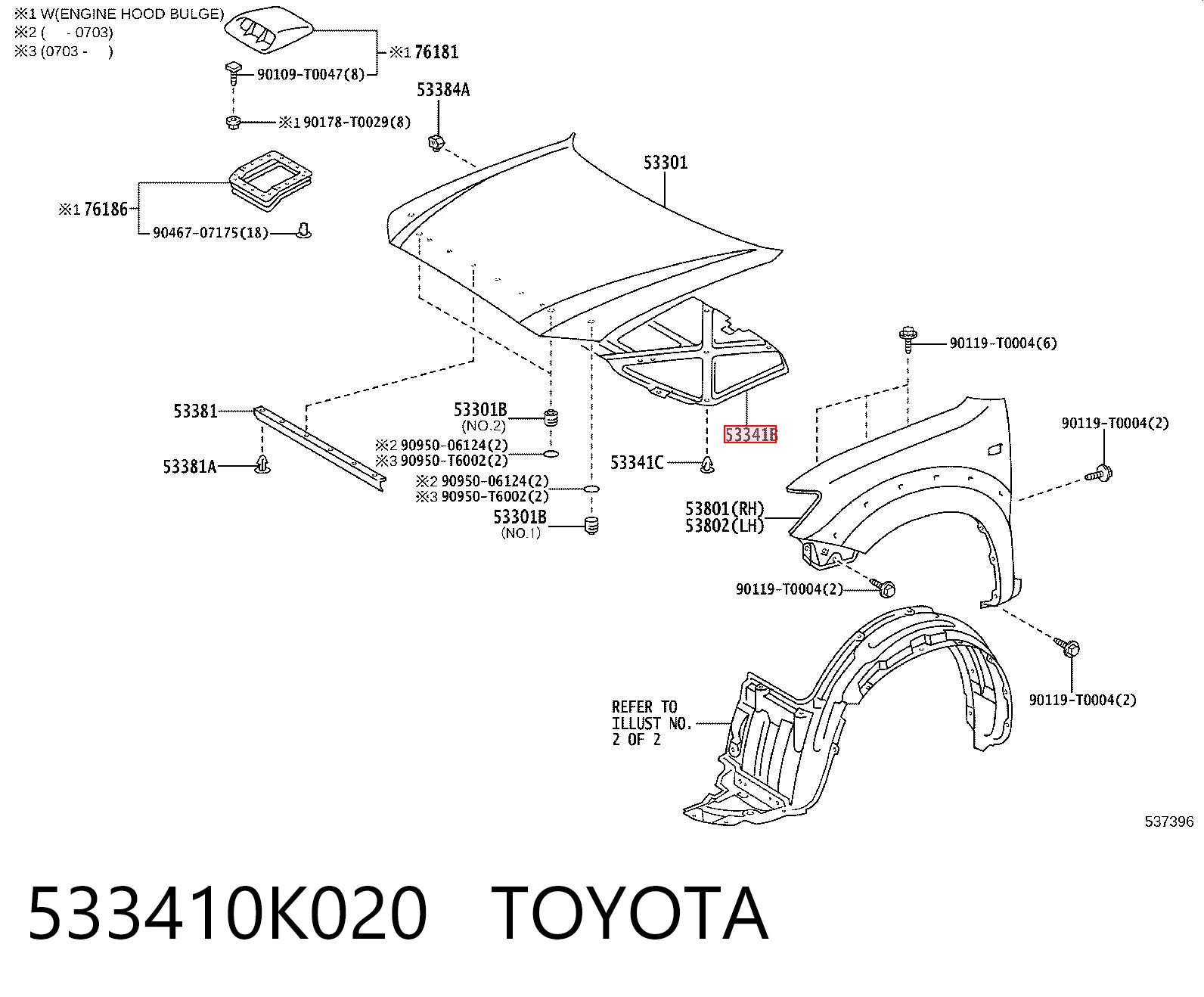 533410K020 Toyota