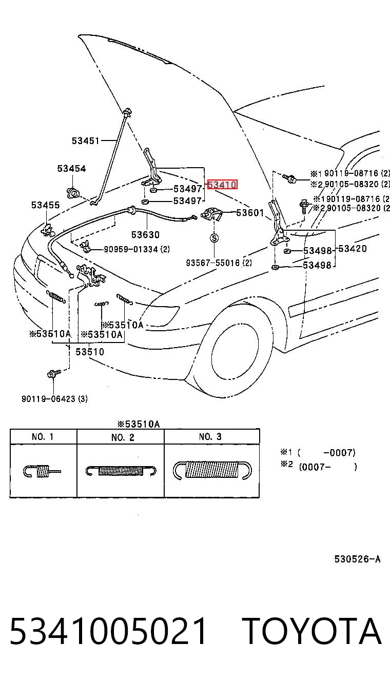 5341005021 Toyota