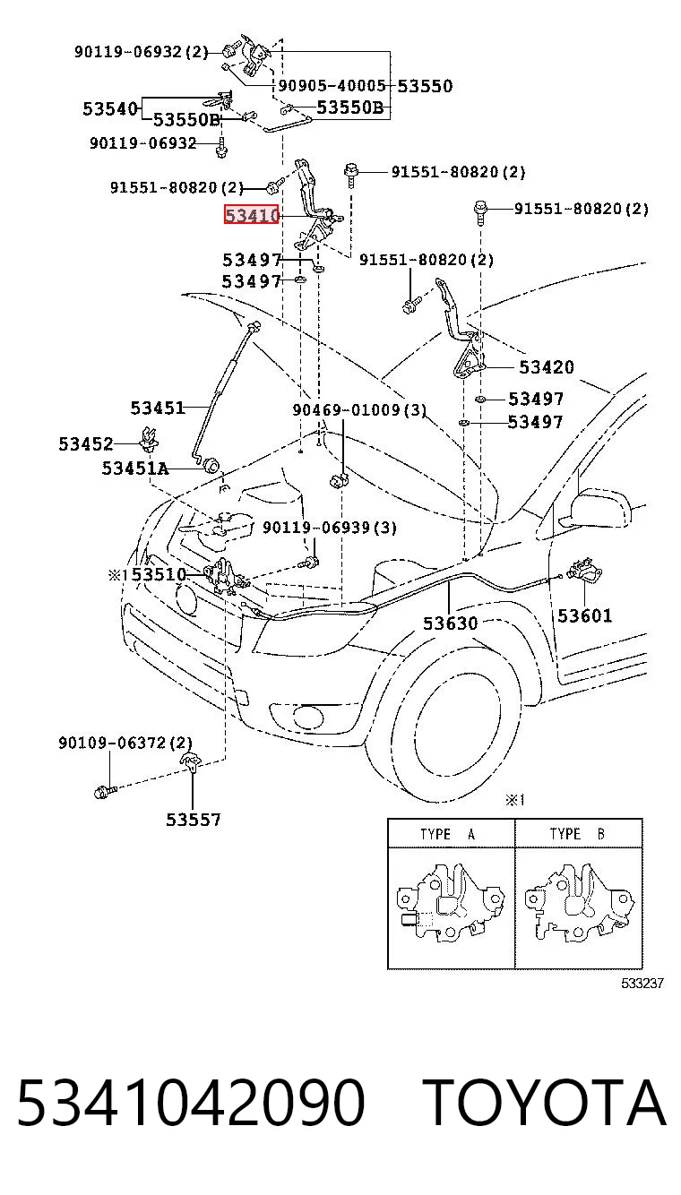 5341042090 Toyota