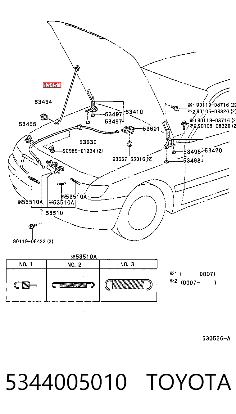 5344005010 Toyota