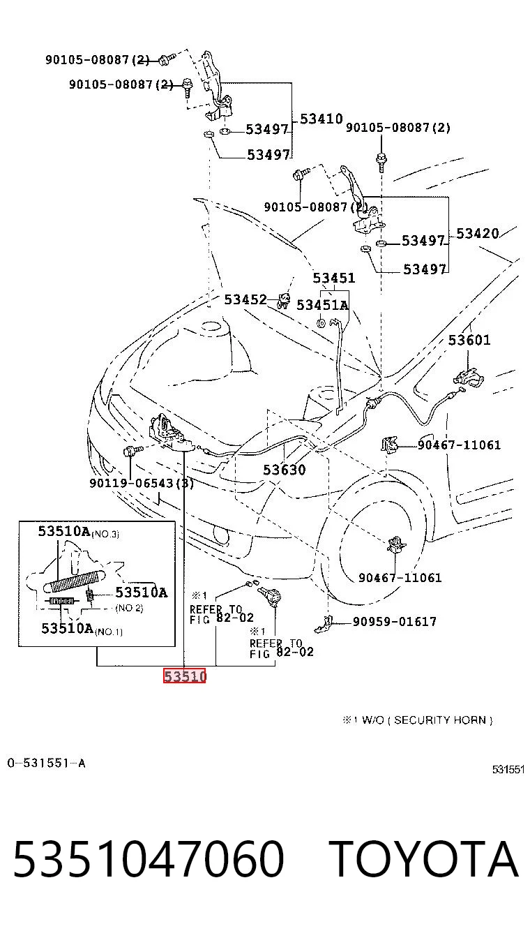 5351047060 Toyota