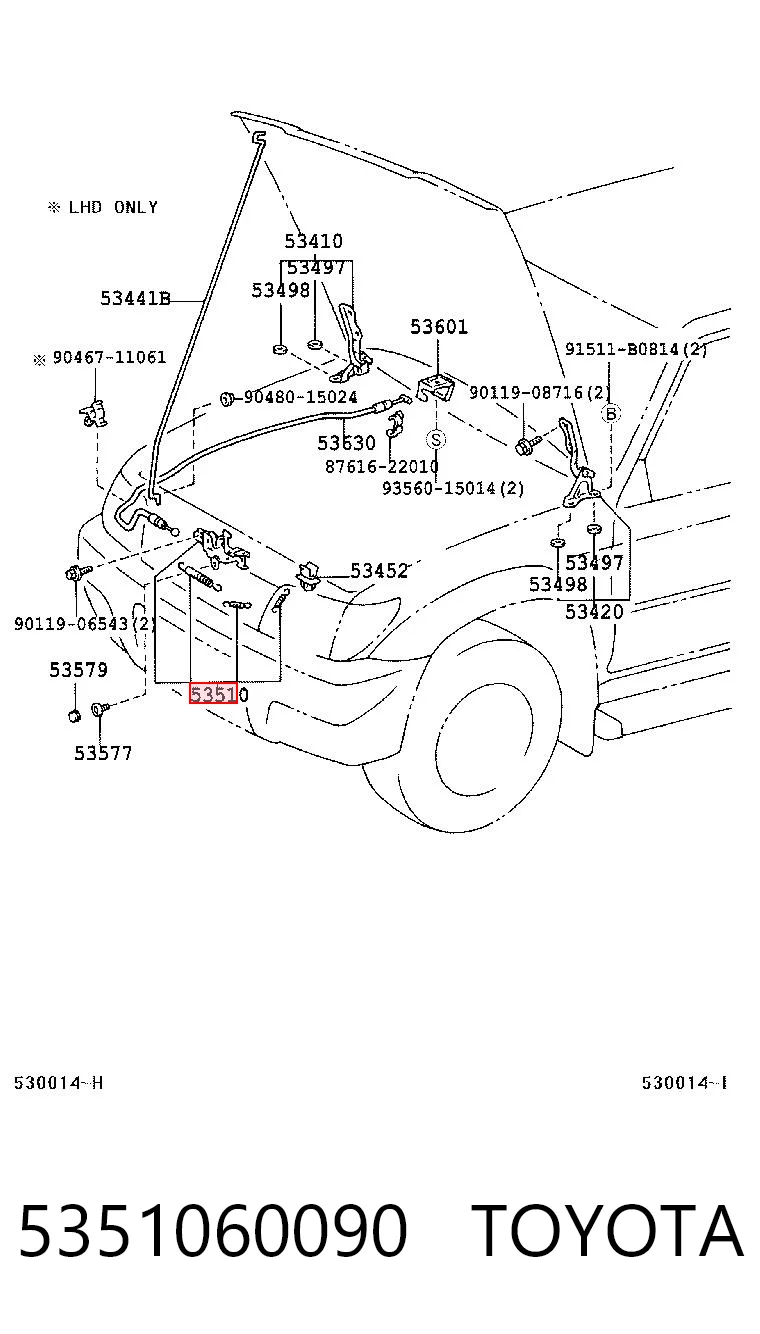 Fecho da capota Toyota Land Cruiser J9 ao melhor preço