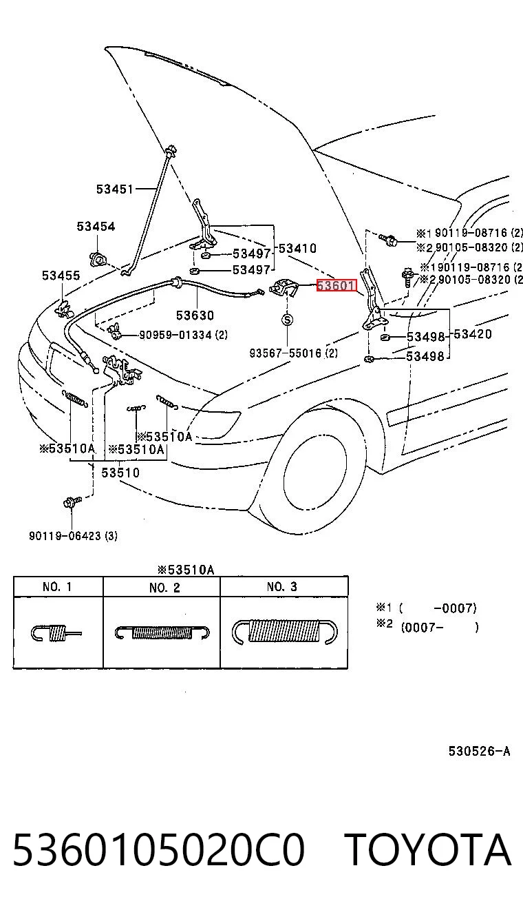 5360105020C0 Toyota