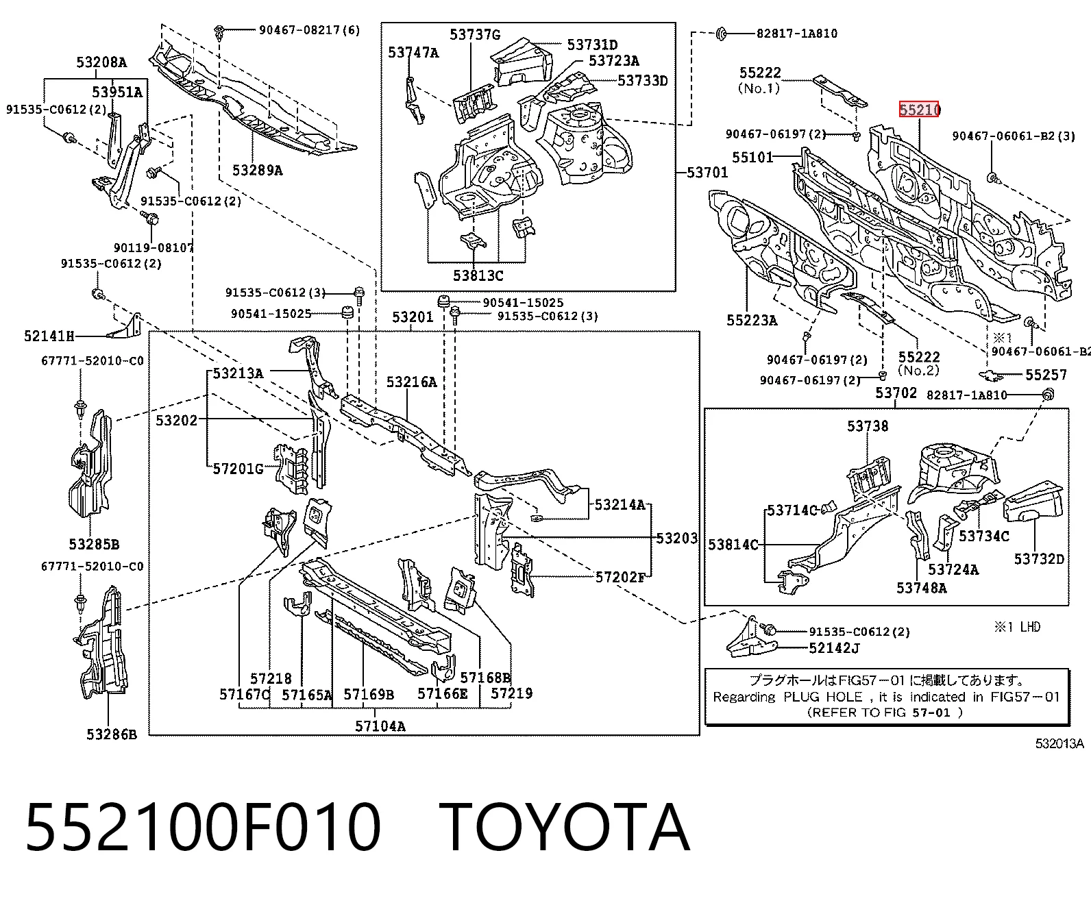 552100F010 Toyota