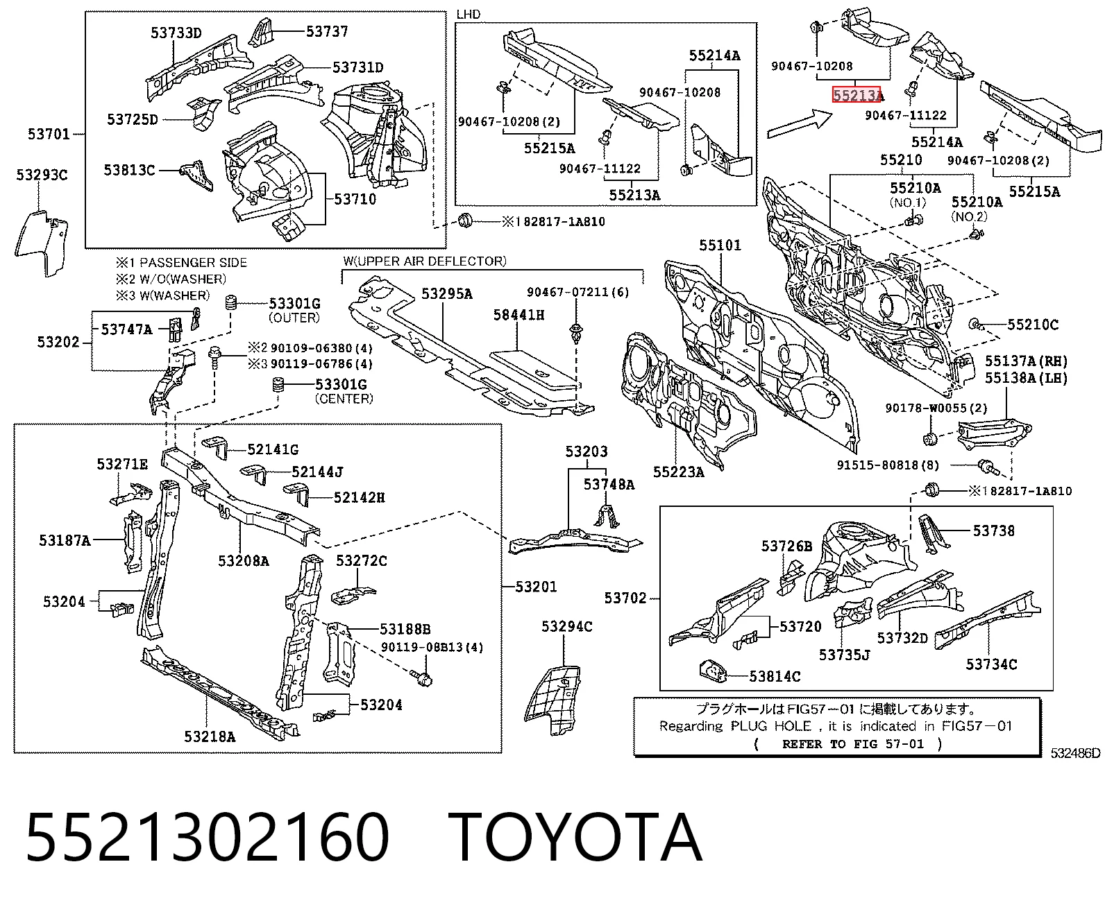 5521302160 Toyota