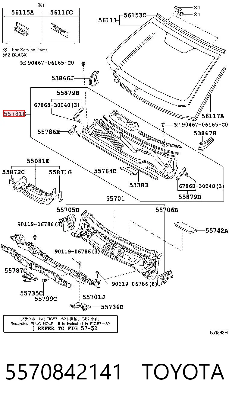 5570842141 Toyota
