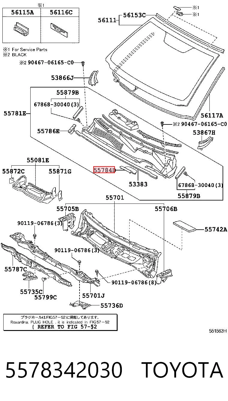 5578342030 Toyota