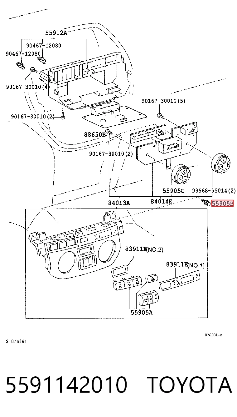 5591142010 Toyota