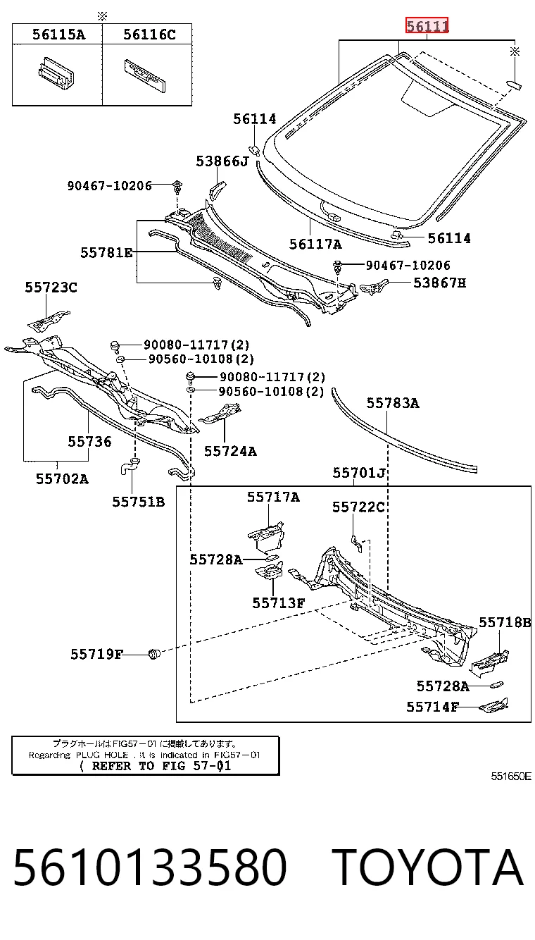 5610133580 Toyota