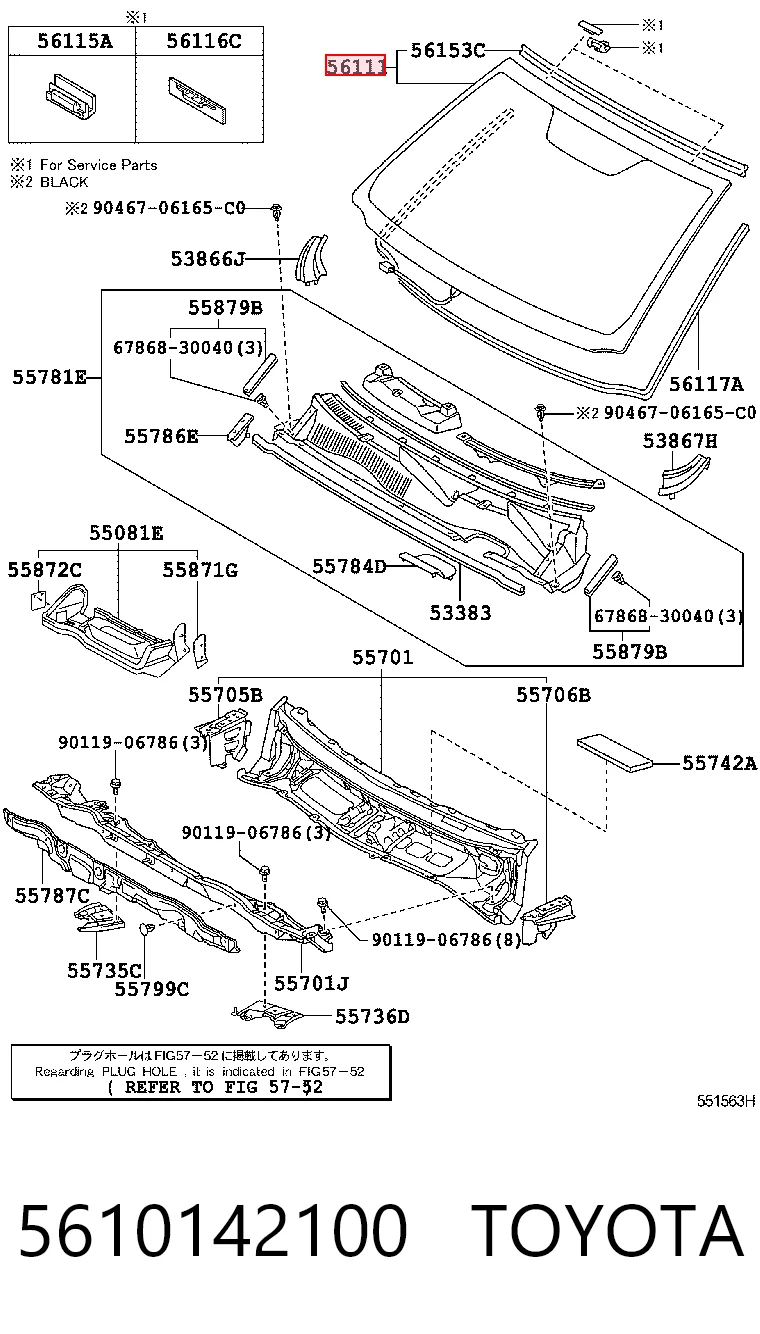 5610142100 Toyota