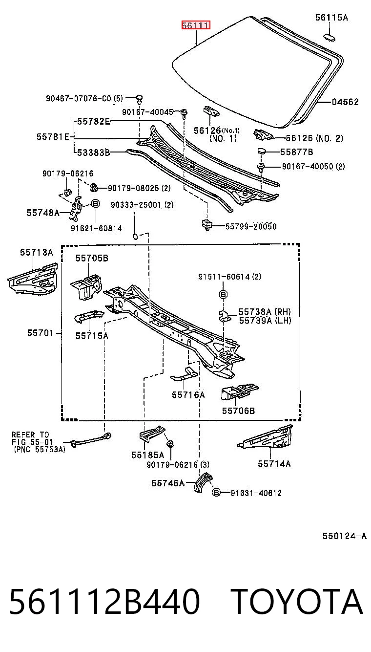 561112B440 Toyota