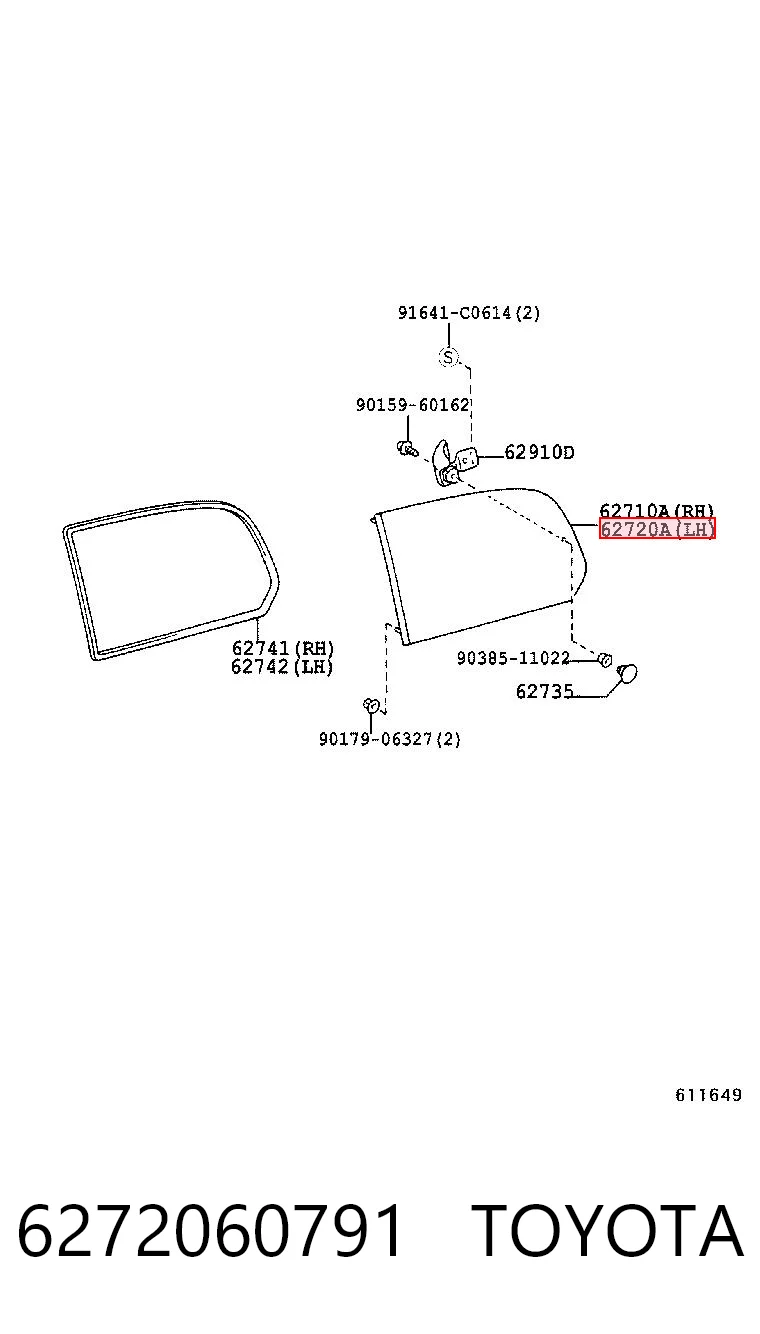 6272060791 Toyota