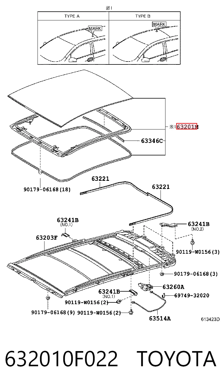 632010F022 Toyota
