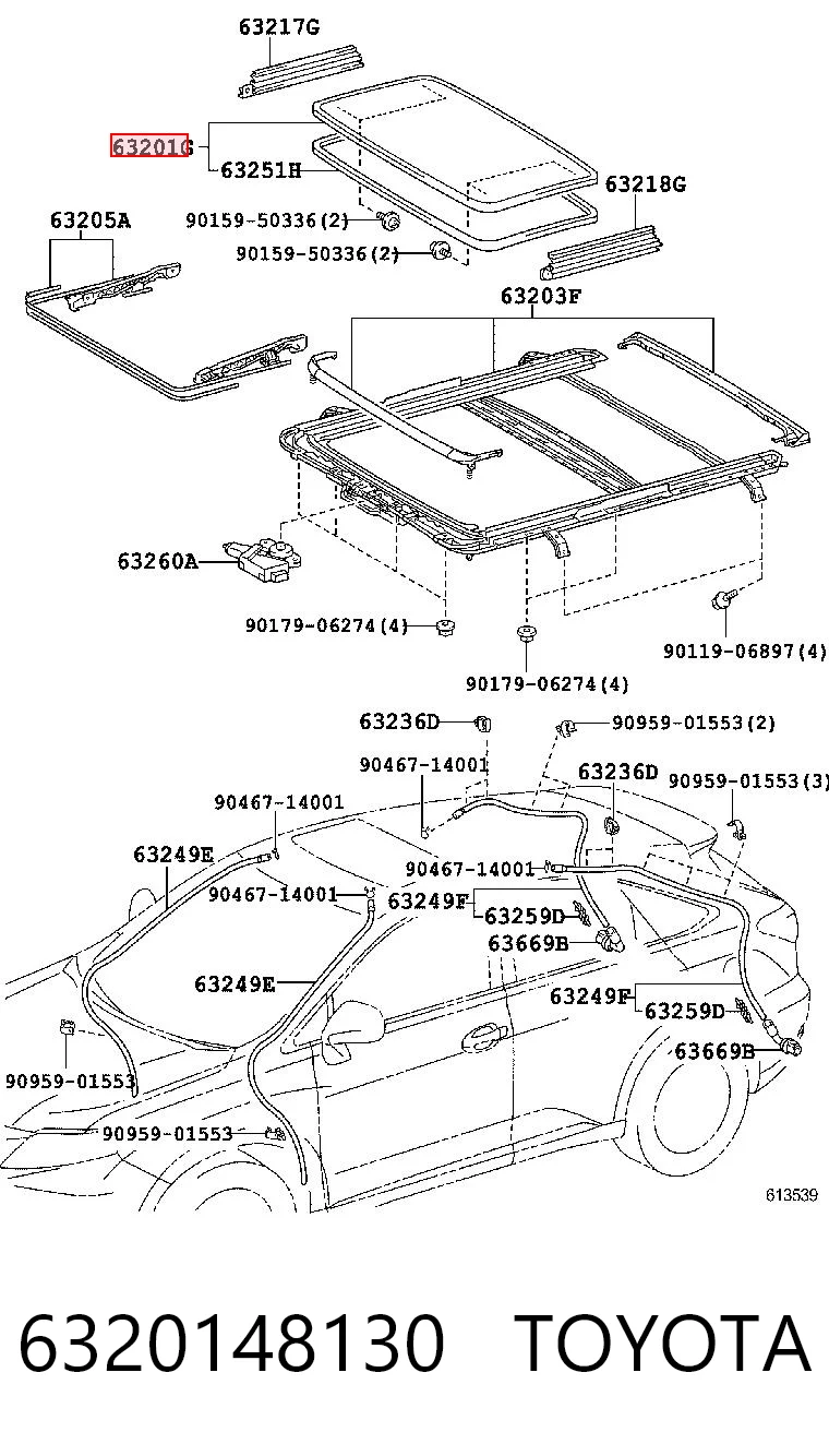 6320148130 Toyota