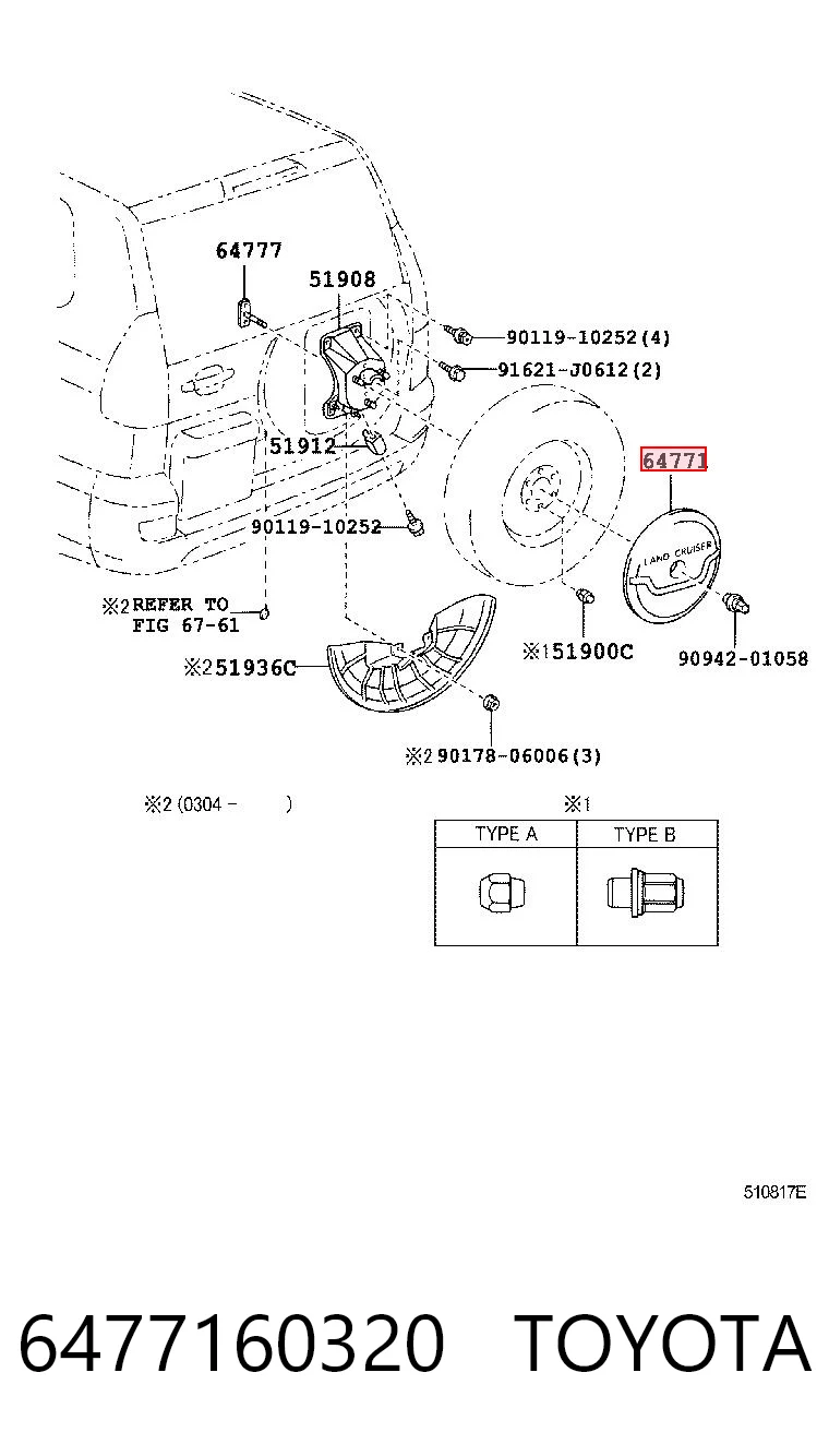 6477160320 Toyota