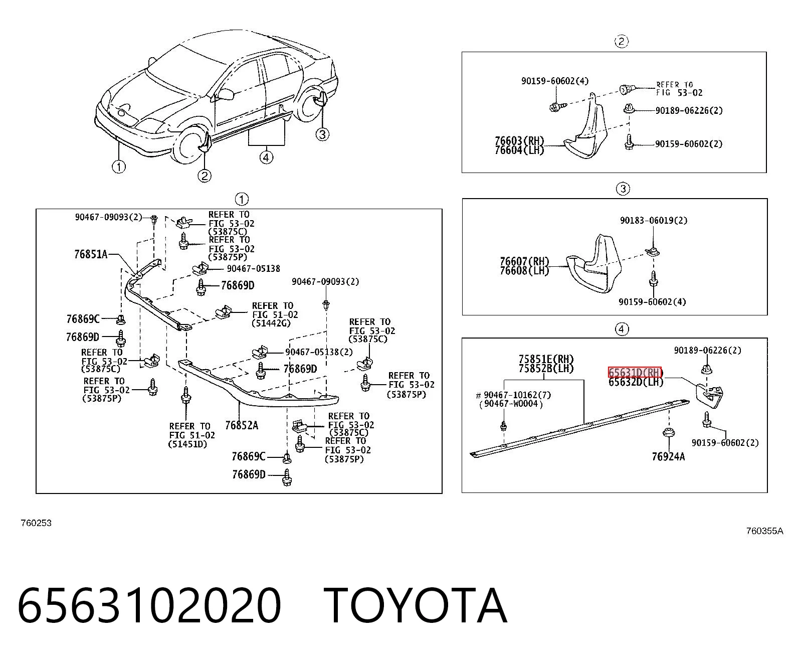 6563102020 Toyota