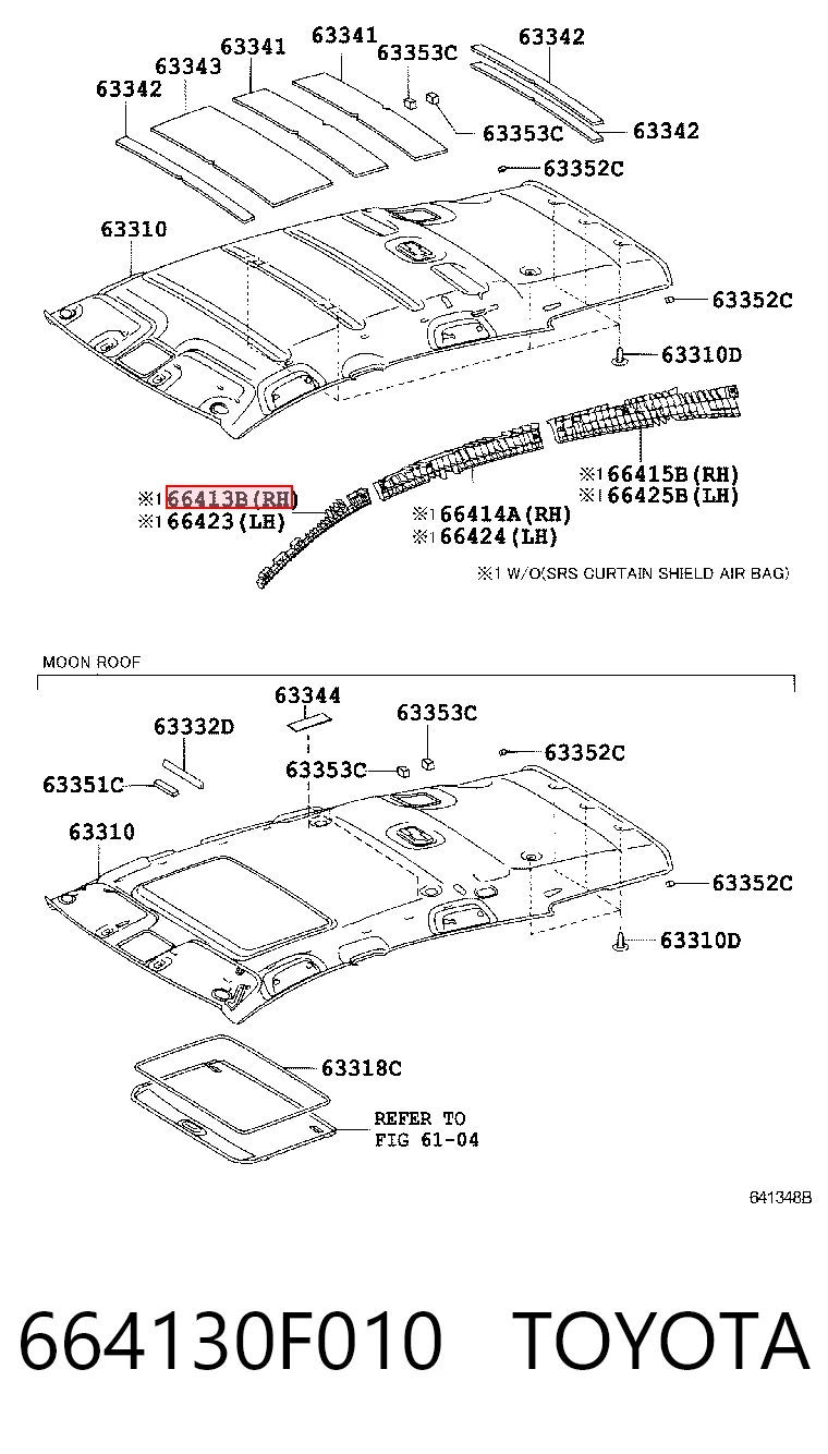 664130F010 Toyota