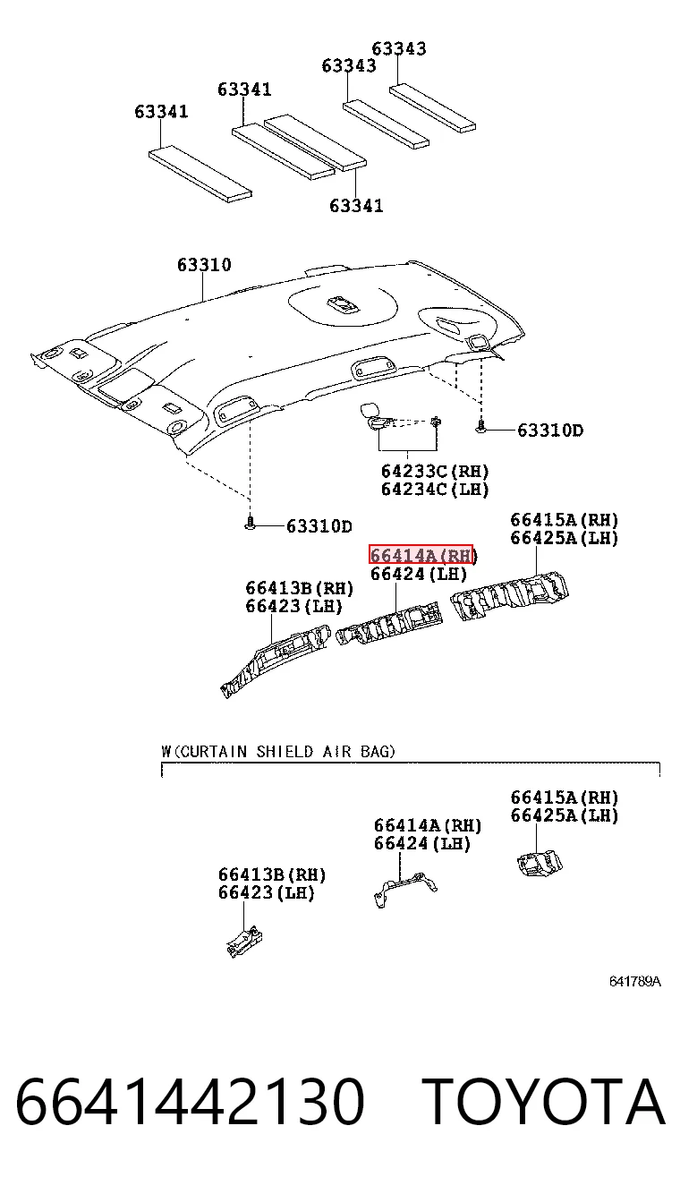 6641442130 Toyota
