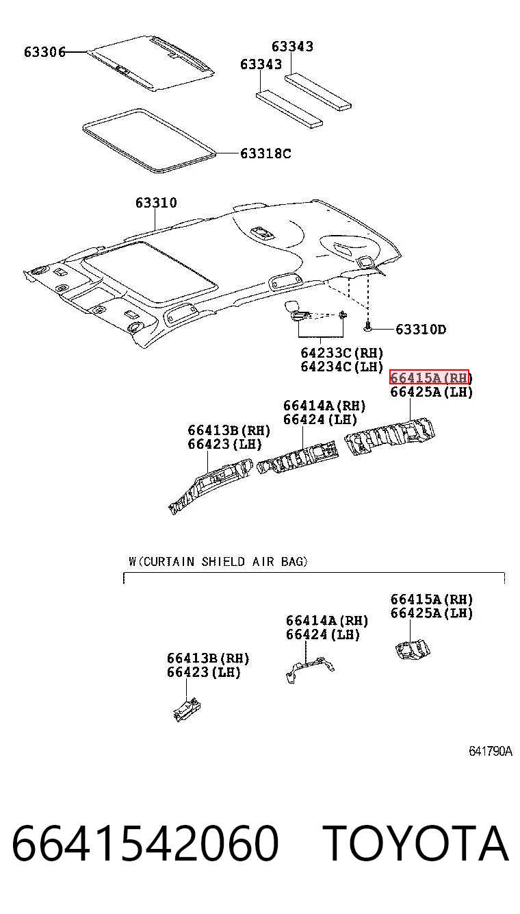 6641542060 Toyota