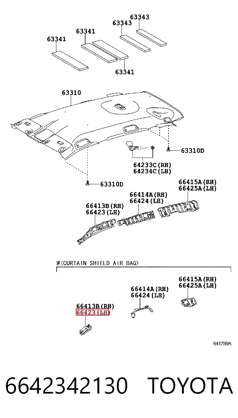 6642342130 Toyota