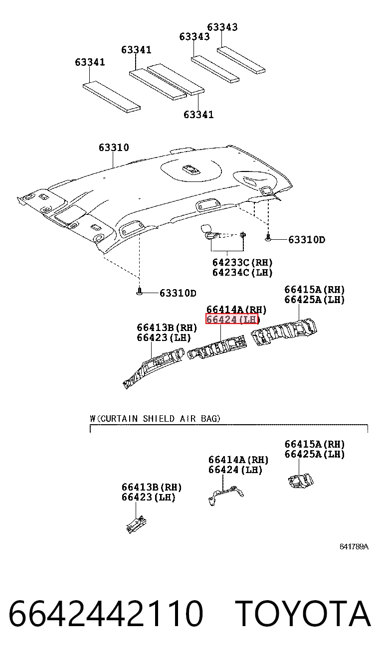 6642442110 Toyota