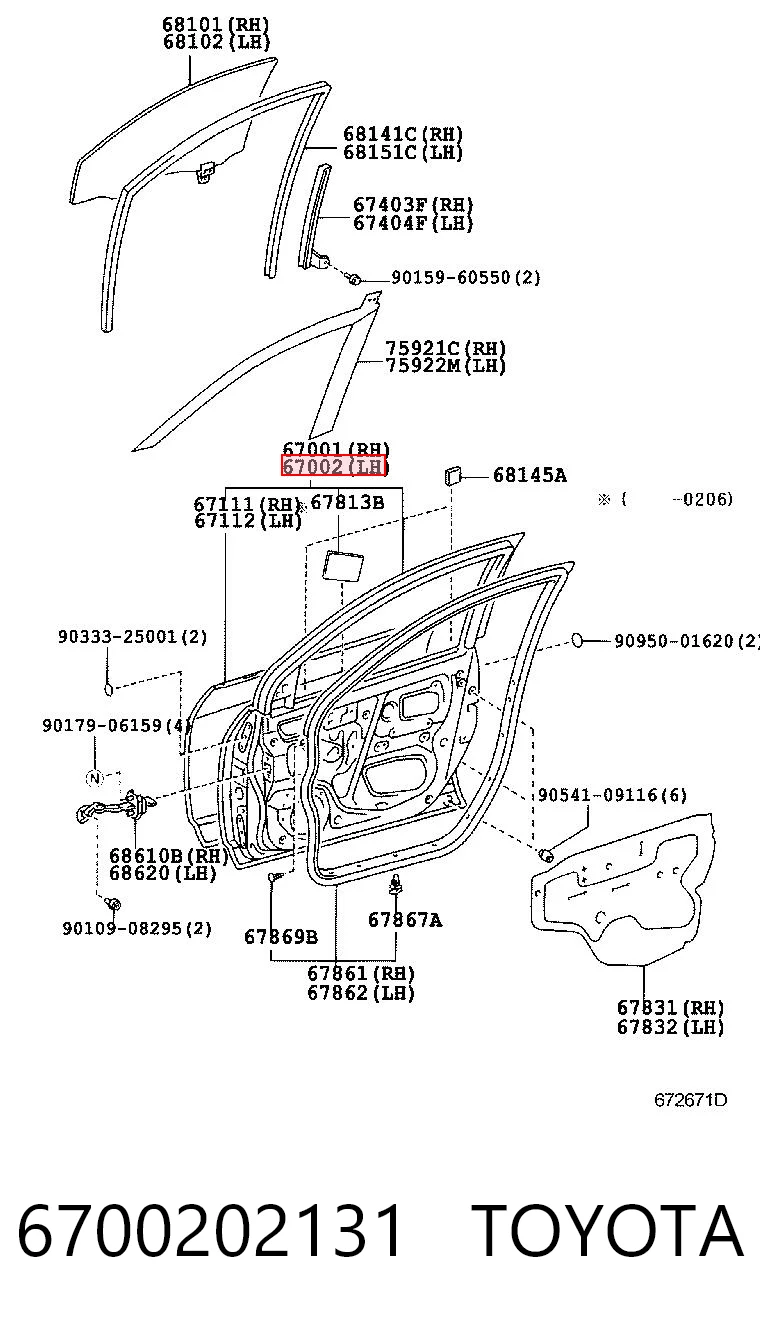 6700202131 Toyota