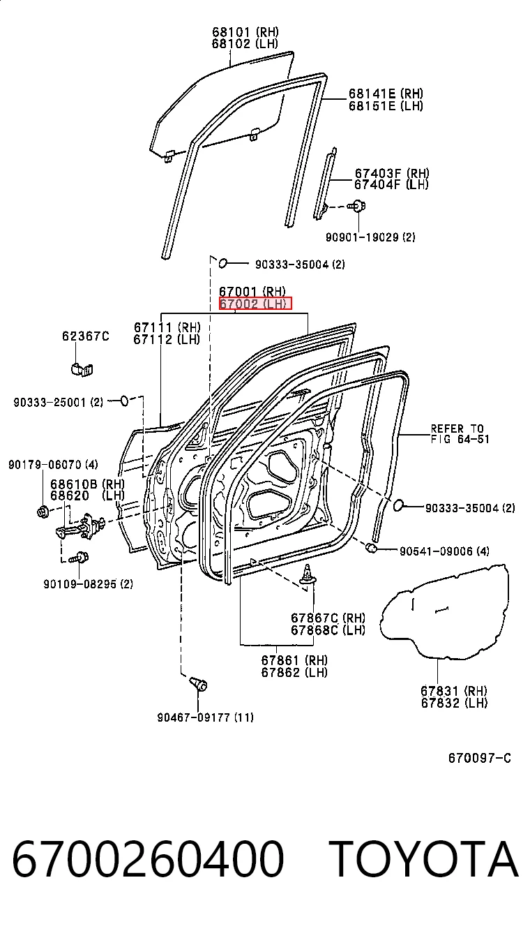 Porta dianteira esquerda Toyota Land Cruiser  J9 ao melhor preço