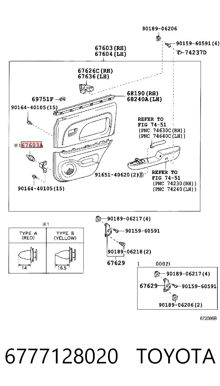 6777128020 Toyota