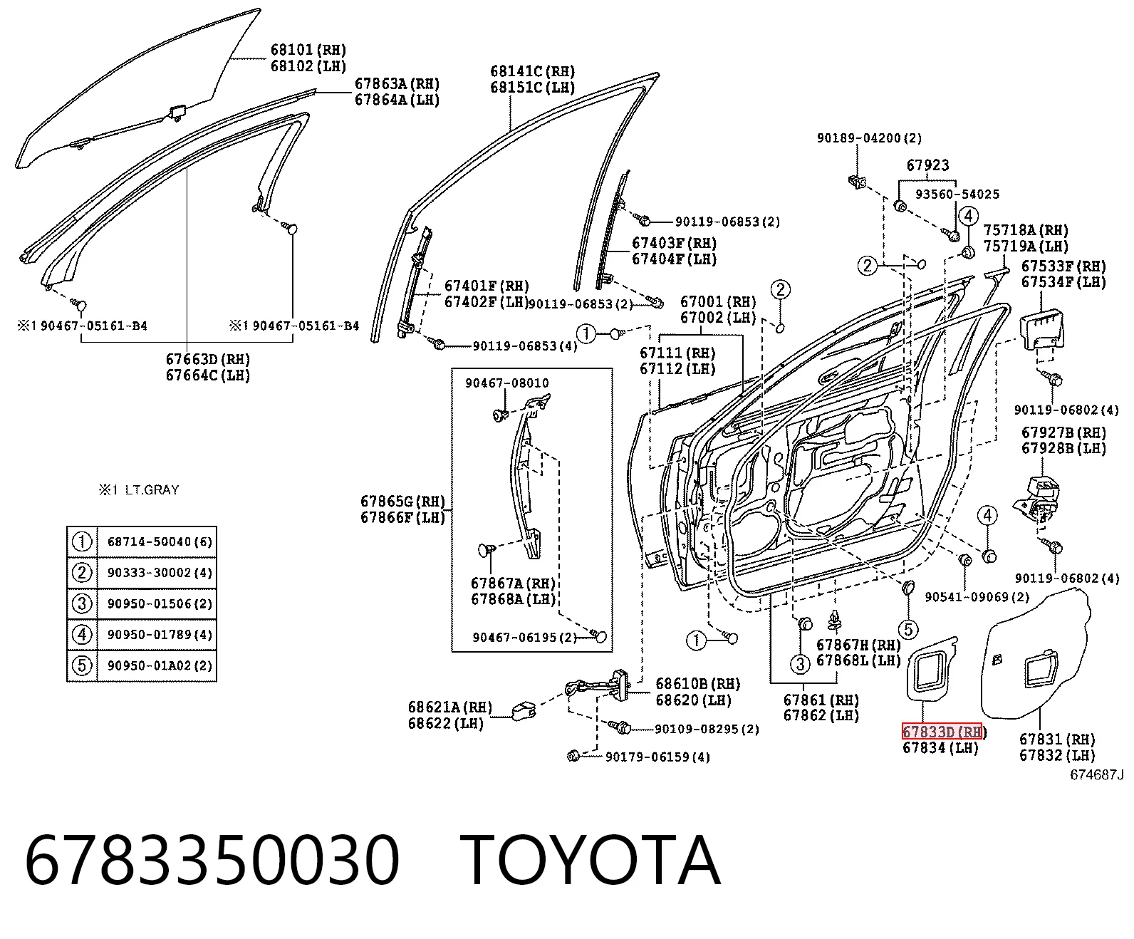 6783350030 Toyota