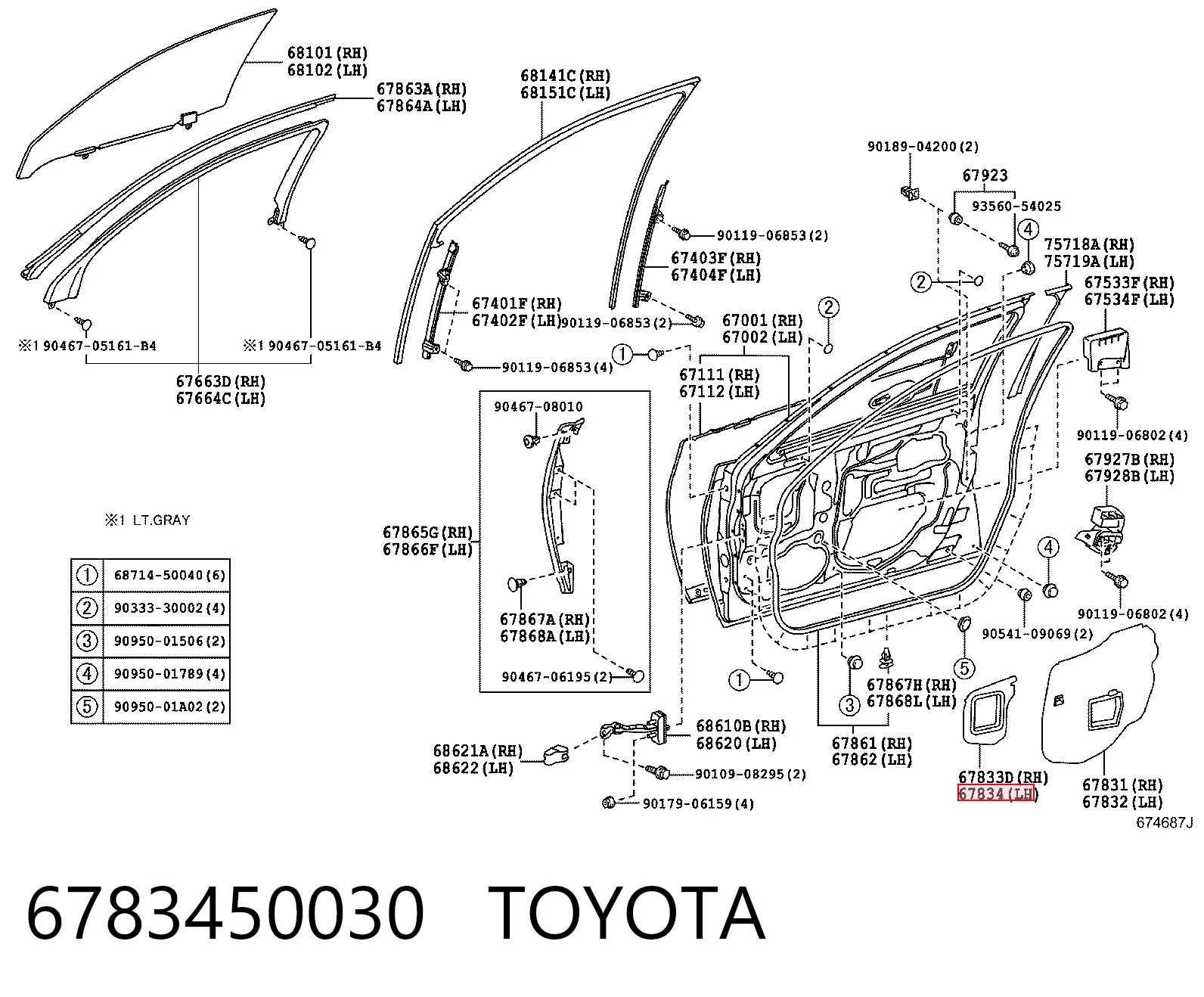 6783450030 Toyota