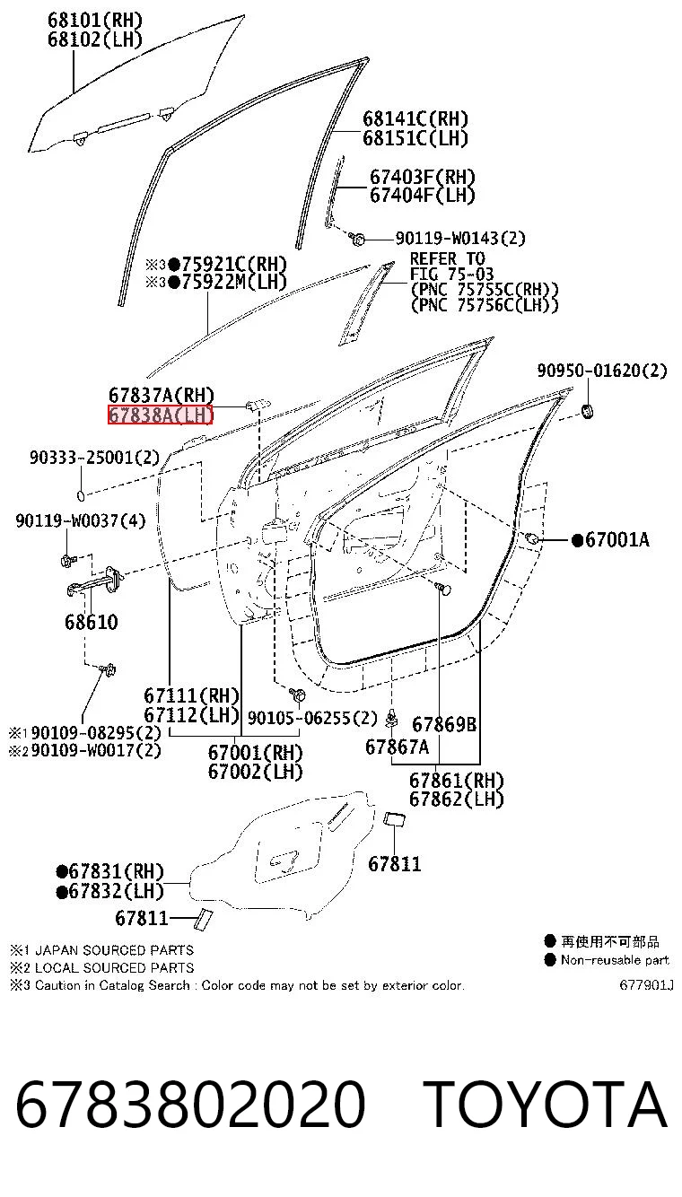 6783802020 Toyota